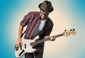Obraz premium Bass artist.