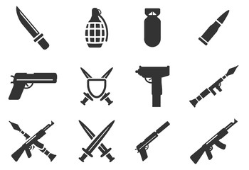 Weapon simply icons