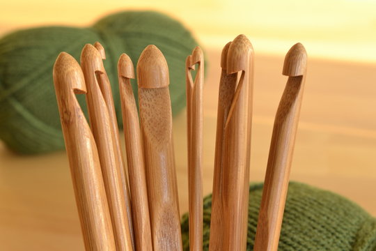 H&auml;kelnadeln aus Holz