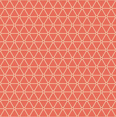 minimalistic pink triangle grid pattern