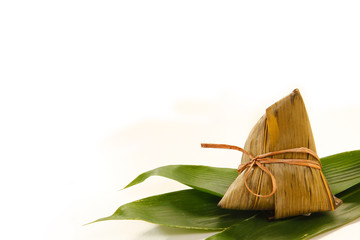 Asian Chinese rice dumplings or zongzi