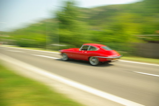 Fototapeta Classic sports car