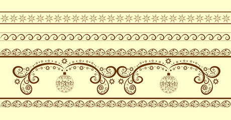Repeating pattern for Christmas decoration