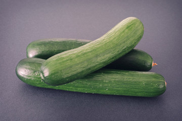 Fresh cucumbers