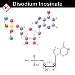 Disodium inosinate flavor enhancer