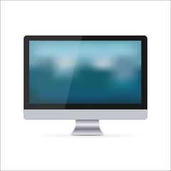Fototapeta premium Computer Screen Illustration