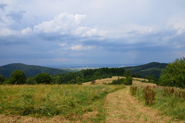 Fototapeta na wymiar Góry Bieszczady