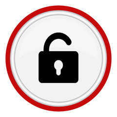vector icon lock open