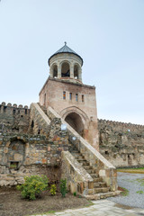 Svetitskhoveli Orthodox Cathedral in Mtskheta - the old capital of Georgia