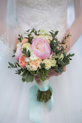 Wedding bouquet of the bride