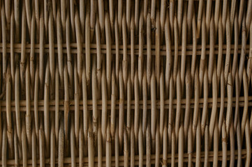 Basket weave texture made with sticks