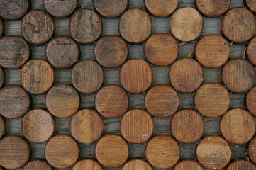 Raised circle pattern