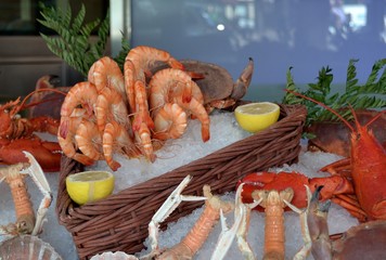 Joli bouquet de crevettes