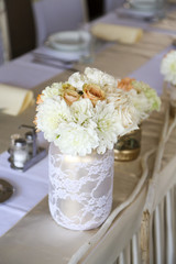 Wedding table decoration