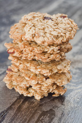 cake with cranberries