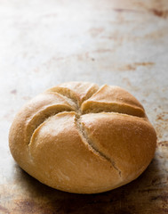 round sandwich bun