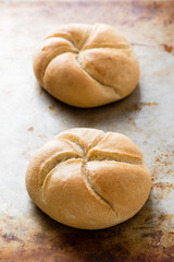 round sandwich buns