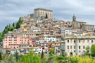 Naklejka premium Viterbo - Soriano nel Cimino - Lazio - Italy travel