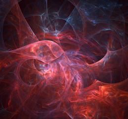 Abstract fractal background for creative design