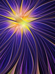 Obraz premium Abstract fractal background for creative design