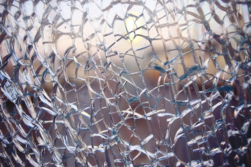 texture cracked fractured glass