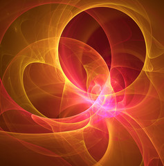 Abstract fractal background for creative design