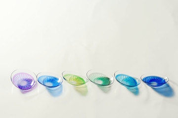 Colored contact lenses, the concept of design vision