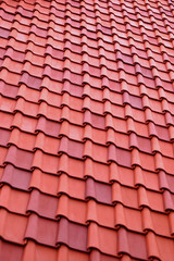 Red roof texture