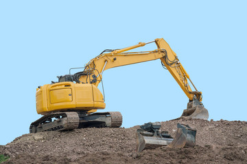 Obraz premium yellow digger
