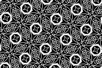 Чёрные и белые узоры. 5.12
