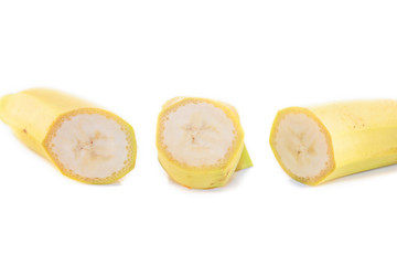 Banana pieces