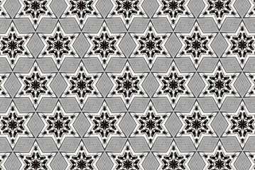 Орнамент с элементами серого цвета. 3
