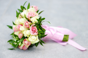 Beautiful wedding flowers bouquet