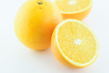 Orange fruit isolated