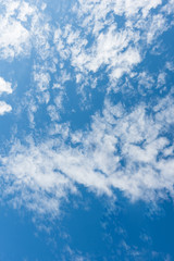 blue sky with cloud