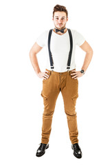 Naklejka premium t-shirt and bow tie
