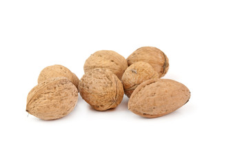 isolated walnuts