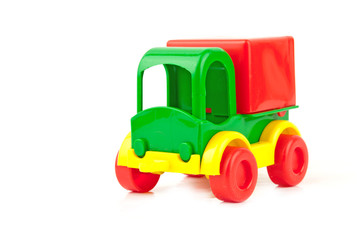 Naklejka premium toy car isolated