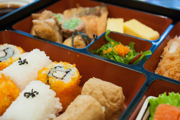 Japanese Bento sushi
