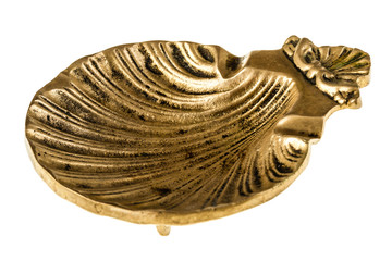Shell shaped ashtray