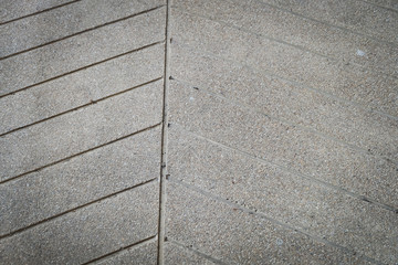 Fototapeta premium ramp way for support wheelchair disabled people made from sand