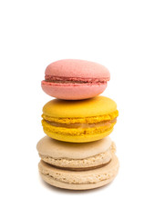 Colorful macaroon stack