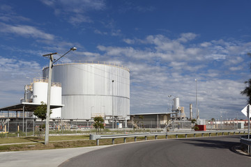 Obraz premium Industrial Warehouse Building