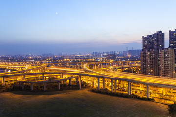 Night overpass