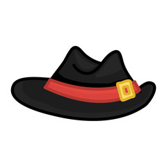 hat isolated illustration