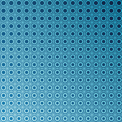 Fototapeta na wymiar blue circular abstract tiled background