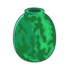 vase isolated illustration