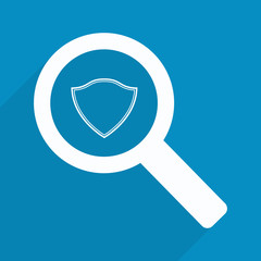 Shield into a magnifying glass