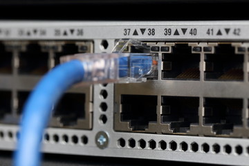 background of network cable