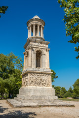Fototapeta na wymiar Saint-Remy-de-Provence Mausoleum of Glanum